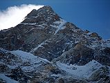 405 Annapurna Northwest Summmit Close Up From French First North Base Camp Early Morning